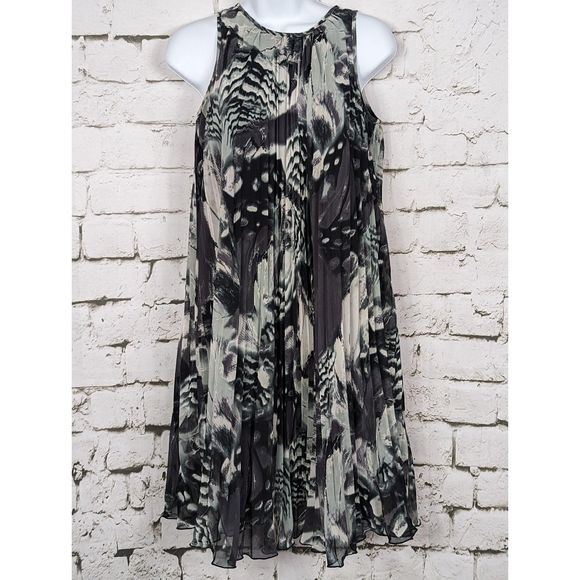 Timeless Naeem Khan Dresses & Skirts - TIMELESS NAEEM KHAN Accordion Pleat A-Line Dress Size XS